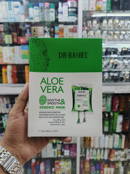 Dr-rashel, Aloevera sooth & smooth essence sheet mask, 25gm