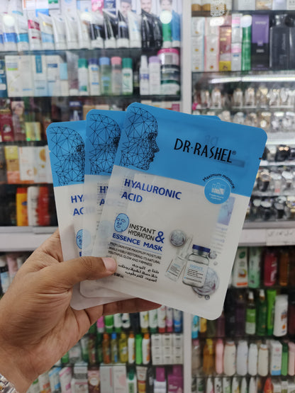 Dr-rashel, Hyaluronic acid instant & hydration essence sheet mask, 25gm