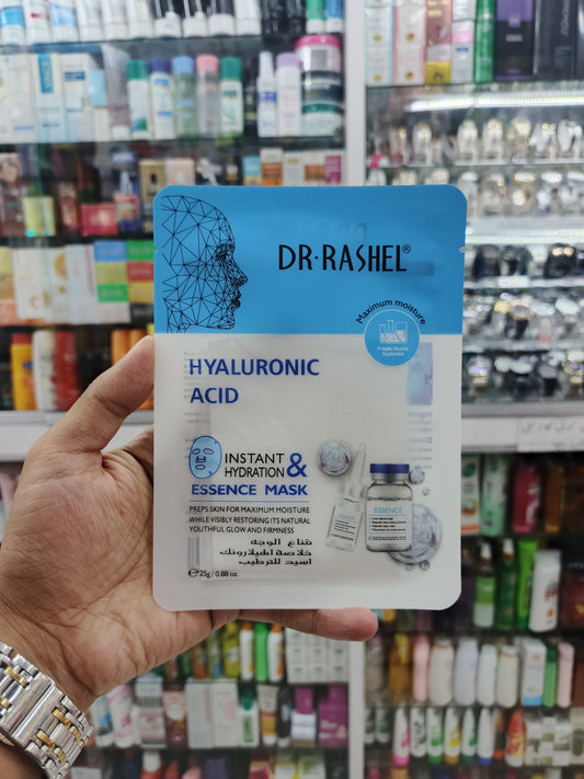 Dr-rashel, Hyaluronic acid instant & hydration essence sheet mask, 25gm