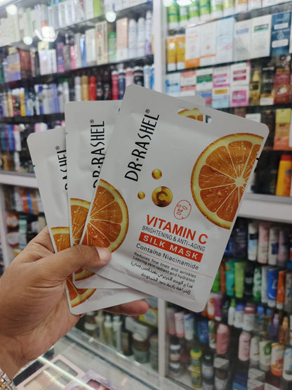 Dr-rashel, Brightening & anti-aging silk sheet mask