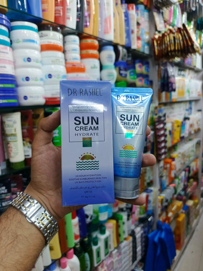 Dr-rashel, Hydrate sun cream, sun block, sun screen, SPF-50, 60gm