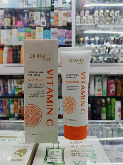 Dr-rashel, Vitamin C, brightening & anti-aging SKIN POLISH, 100gm