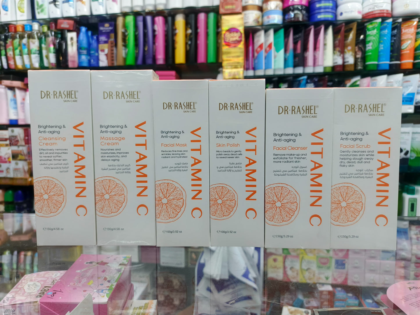 Dr-rashel, Vitamin C, brightening & anti-aging FACIAL KIT