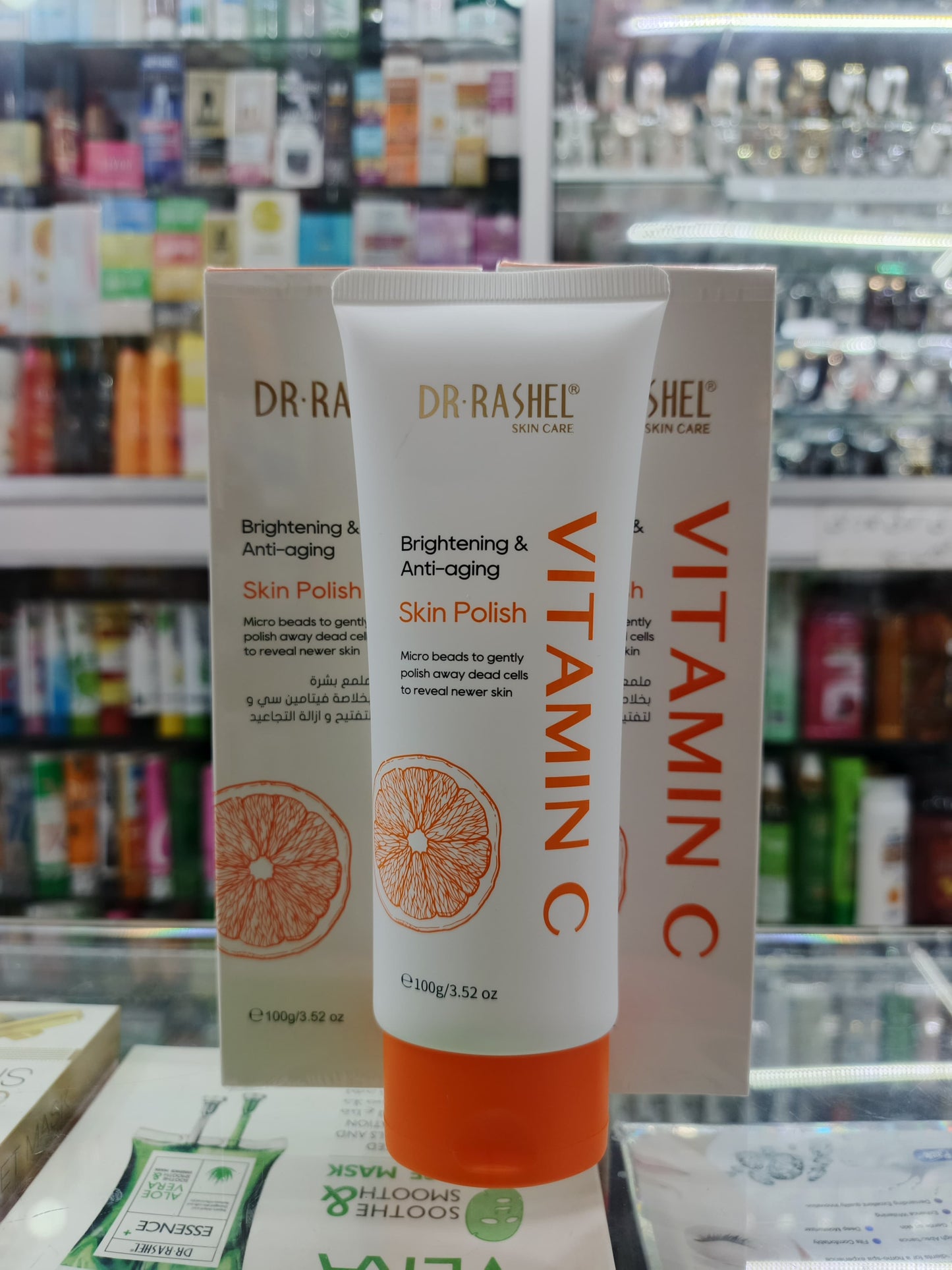 Dr-rashel, Vitamin C, brightening & anti-aging SKIN POLISH, 100gm