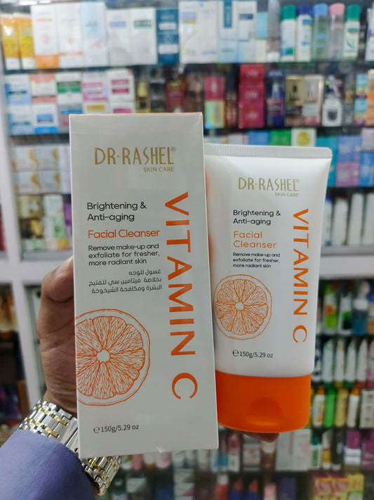 Dr-rashel, Vitamin C, brightening & anti-aging FACIAL CLEANSER, 150gm