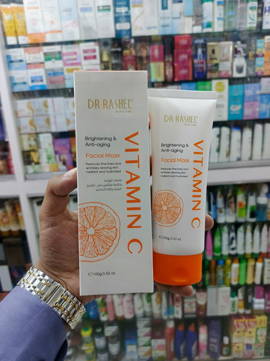 Dr-rashel, Vitamin C, brightening & anti-aging FACIAL MASK, 100gm
