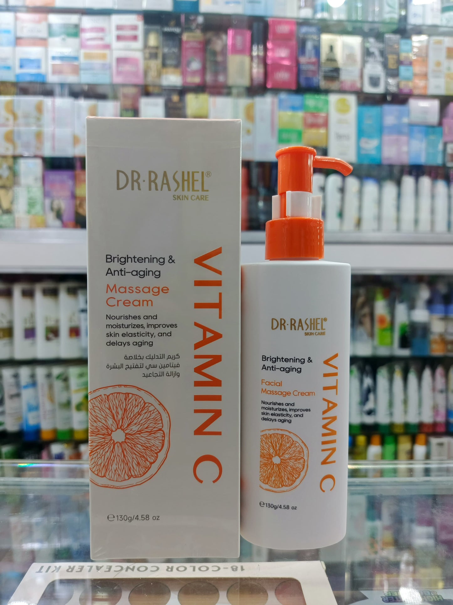 Dr-rashel, Vitamin C, brightening & anti-aging MASSAGE CREAM 130gm