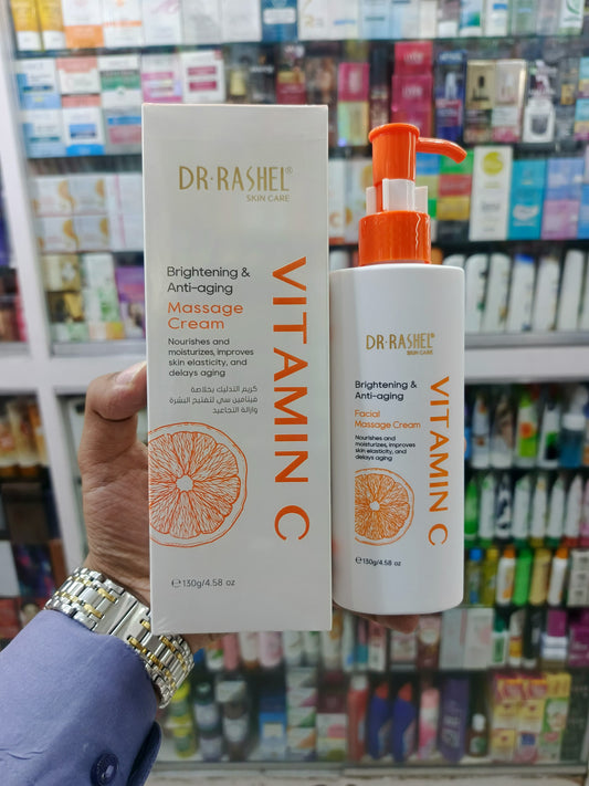 Dr-rashel, Vitamin C, brightening & anti-aging MASSAGE CREAM 130gm