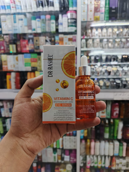 Dr-rashel, Vitamin C, brightening & anti-aging, Eye serum with hyaluronic acid & collagen, 30ml