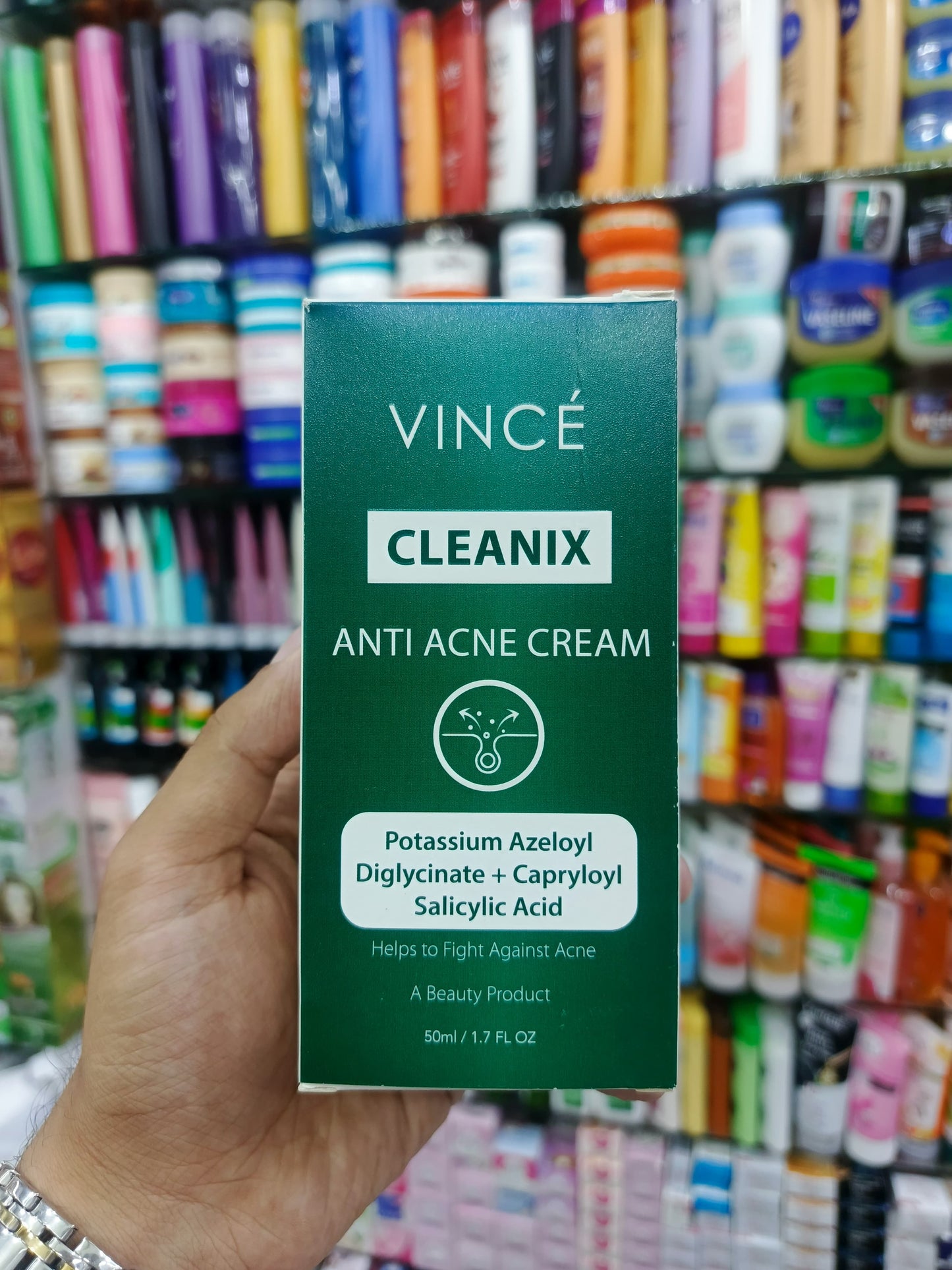 Vince, Cleanix Anti acne cream, 50ml