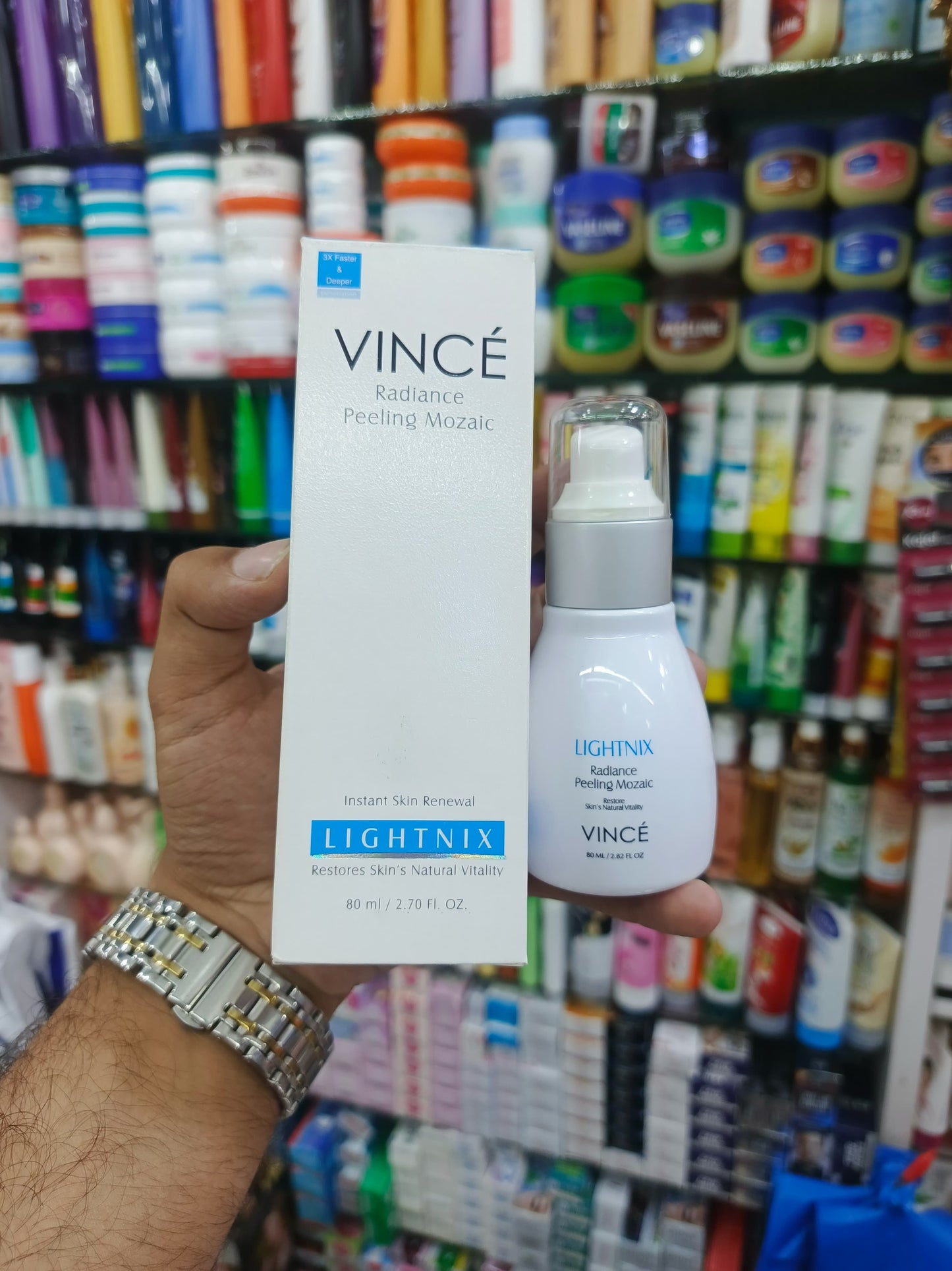 Vince, Lightnix, Radiance peeling mozaik, 80ml