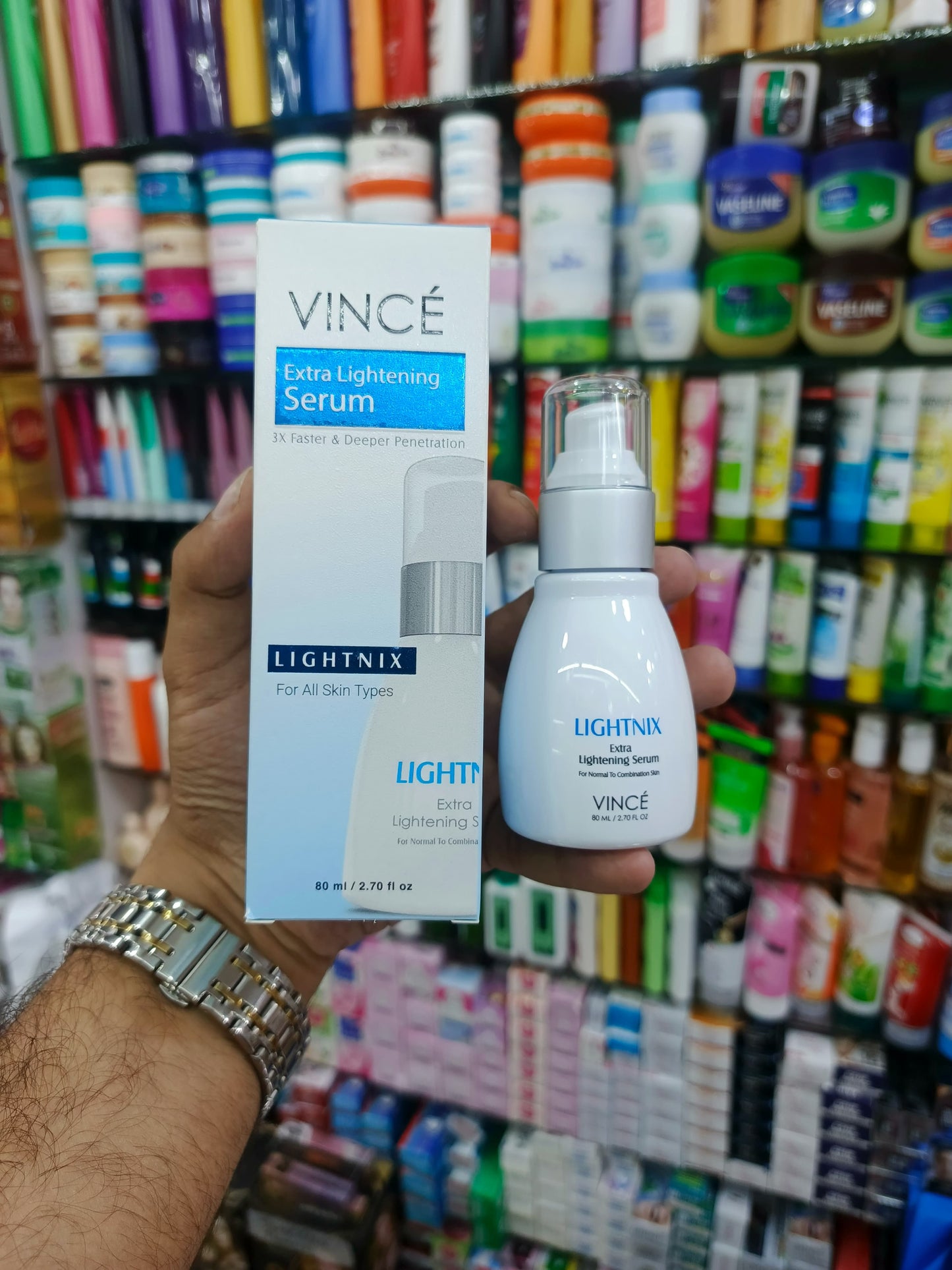 Vince, Extra lightening serum, for all skin types, 80ml