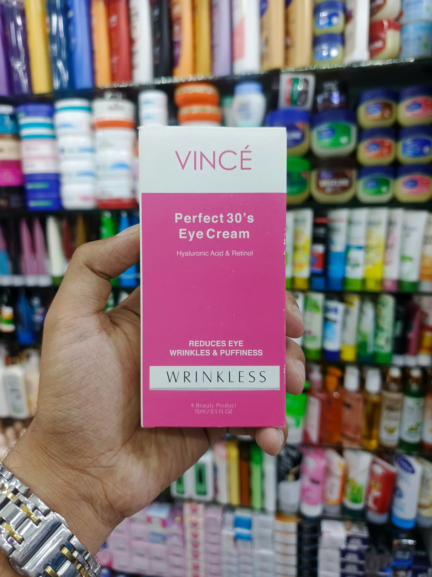 Vince, Perfect 30s, eye cream for wrinkles & finlines, 15ml