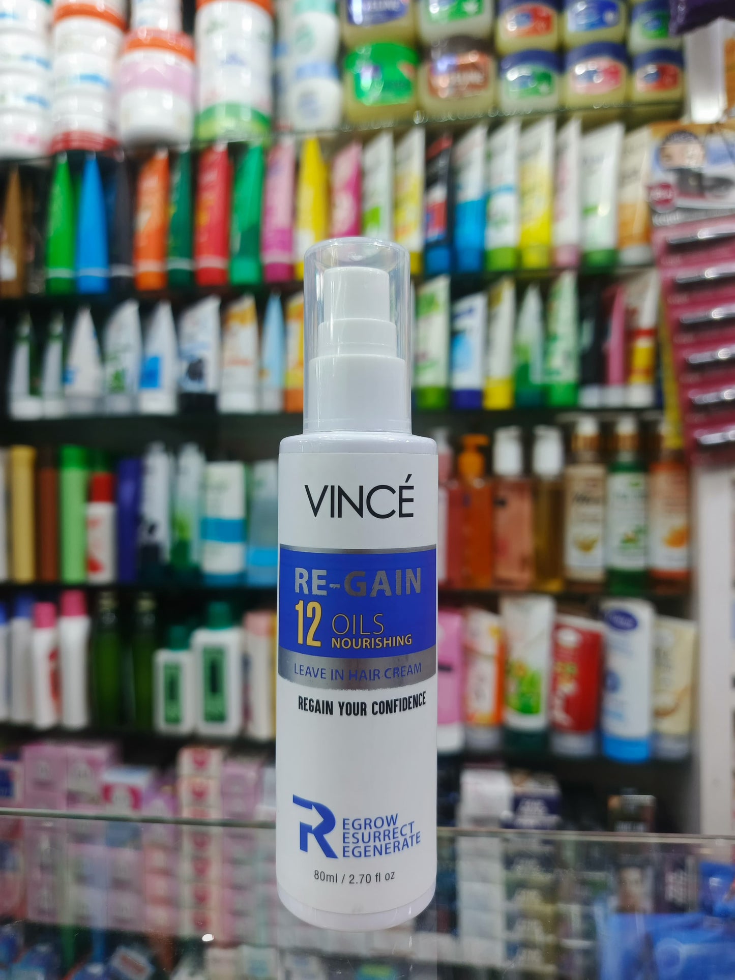 Vince, Re-gain 12 oils nourishing leave in hair cream, 80ml