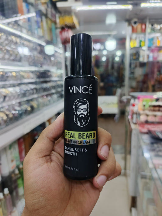 Vince, Real beard leave in cream, 80ml