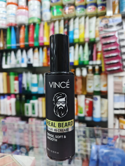 Vince, Real beard leave in cream, 80ml