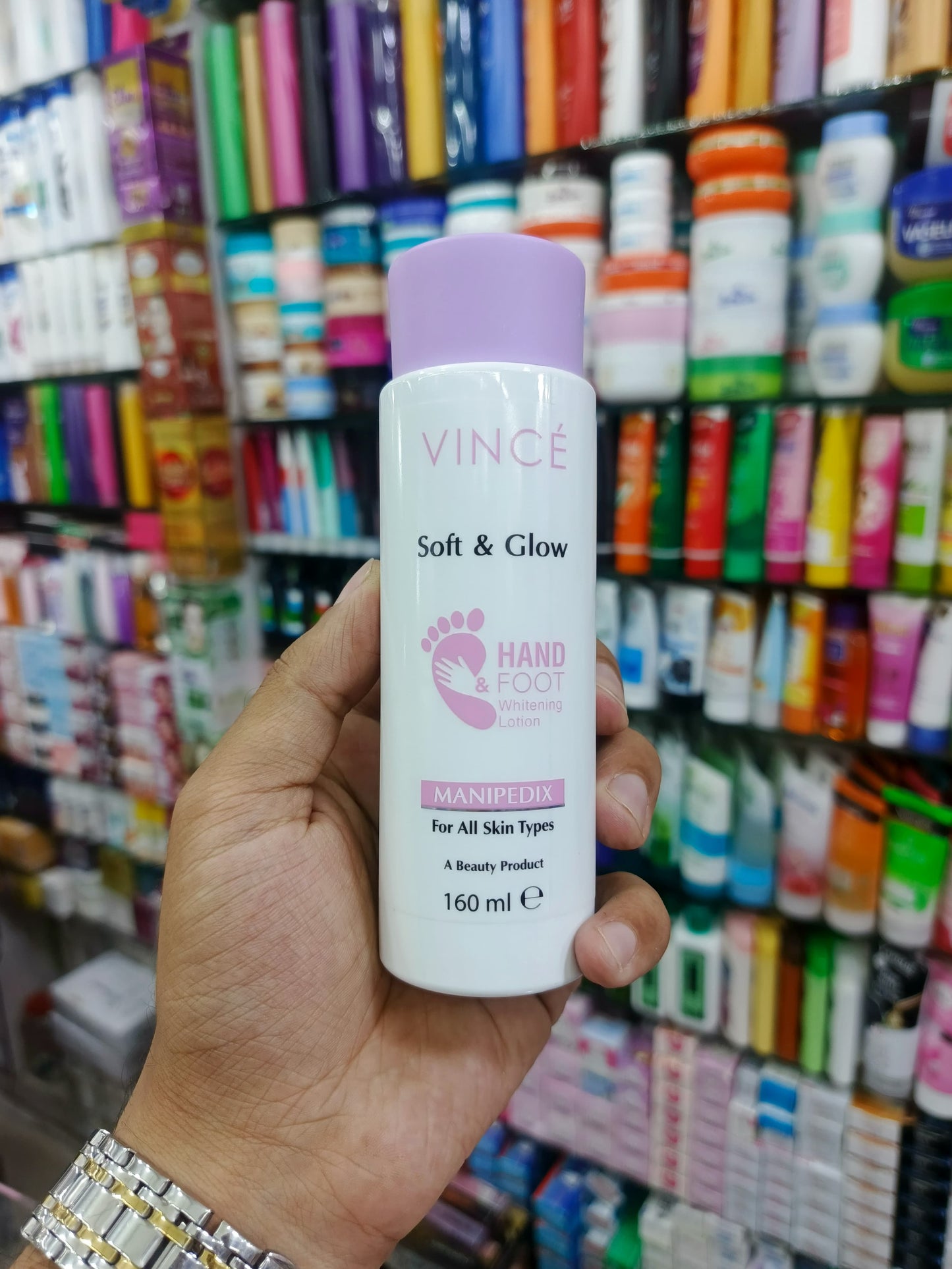 Vince, soft & glow hand foot whitening lotion, 160ml