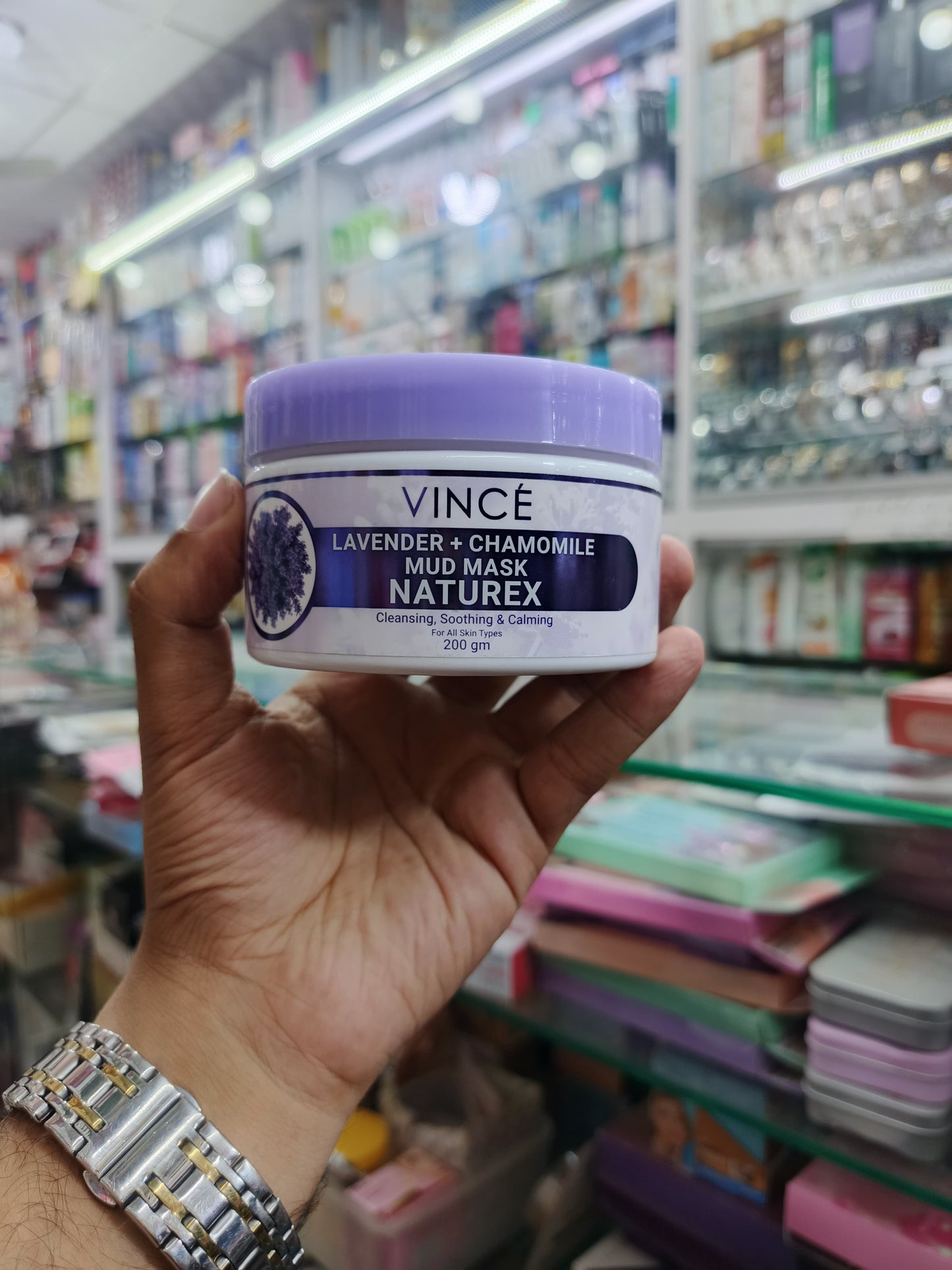 Vince, Lavender + chamomile mud mask, 200gm