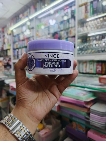 Vince, Lavender + chamomile mud mask, 200gm