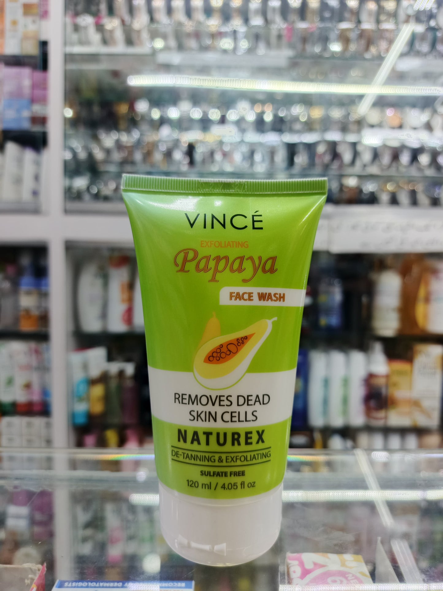 Vince, Papaya face wash, remove dead skin, 120ml