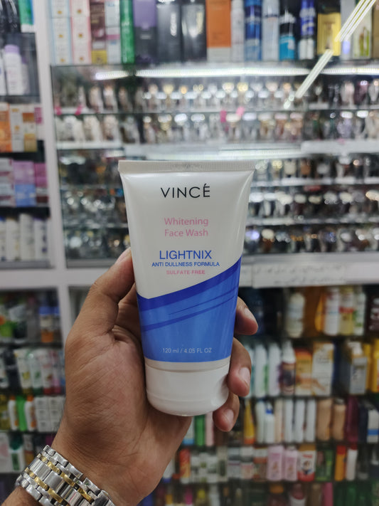 Vince, Whitening face wash, anti dullness formula, 120ml