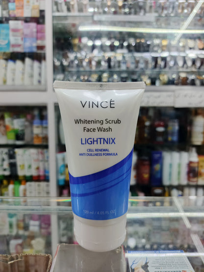 Vince ,Whitening scrub face wash, 120ml