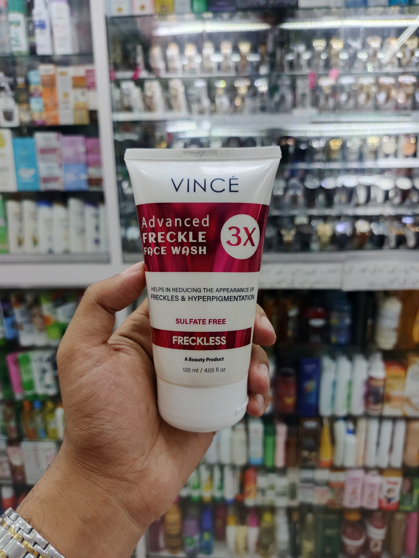 Vince, Advanced freckle face washm 3X, 120ml