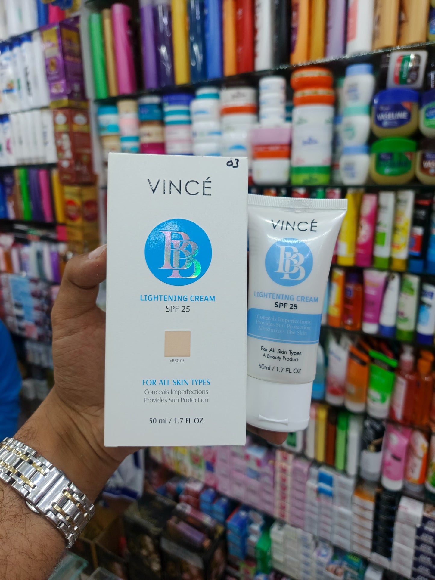 Vince, BB whitening cream, 50ml