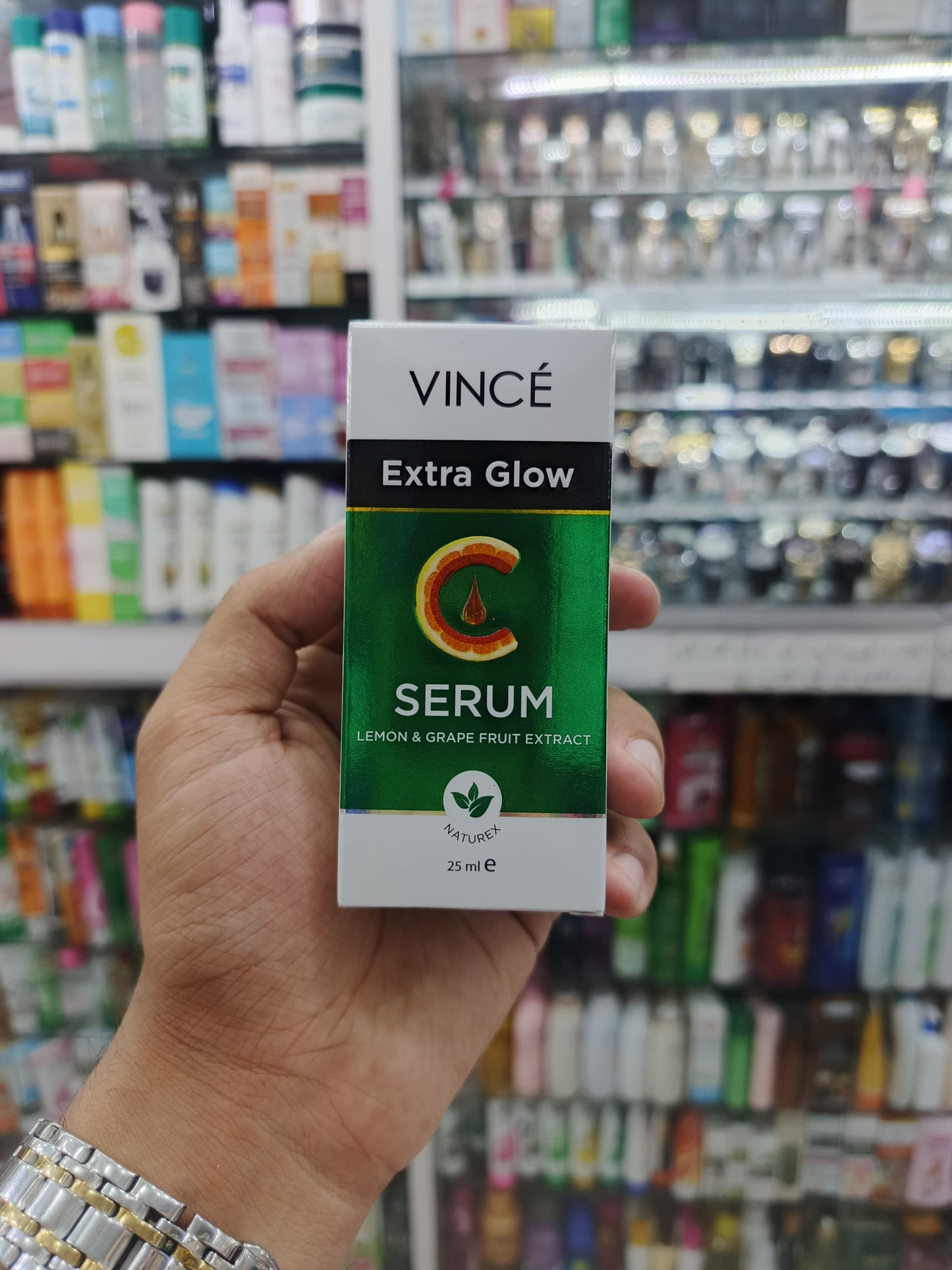 Vince, Extra glow lemon & grape face serum, 25ml