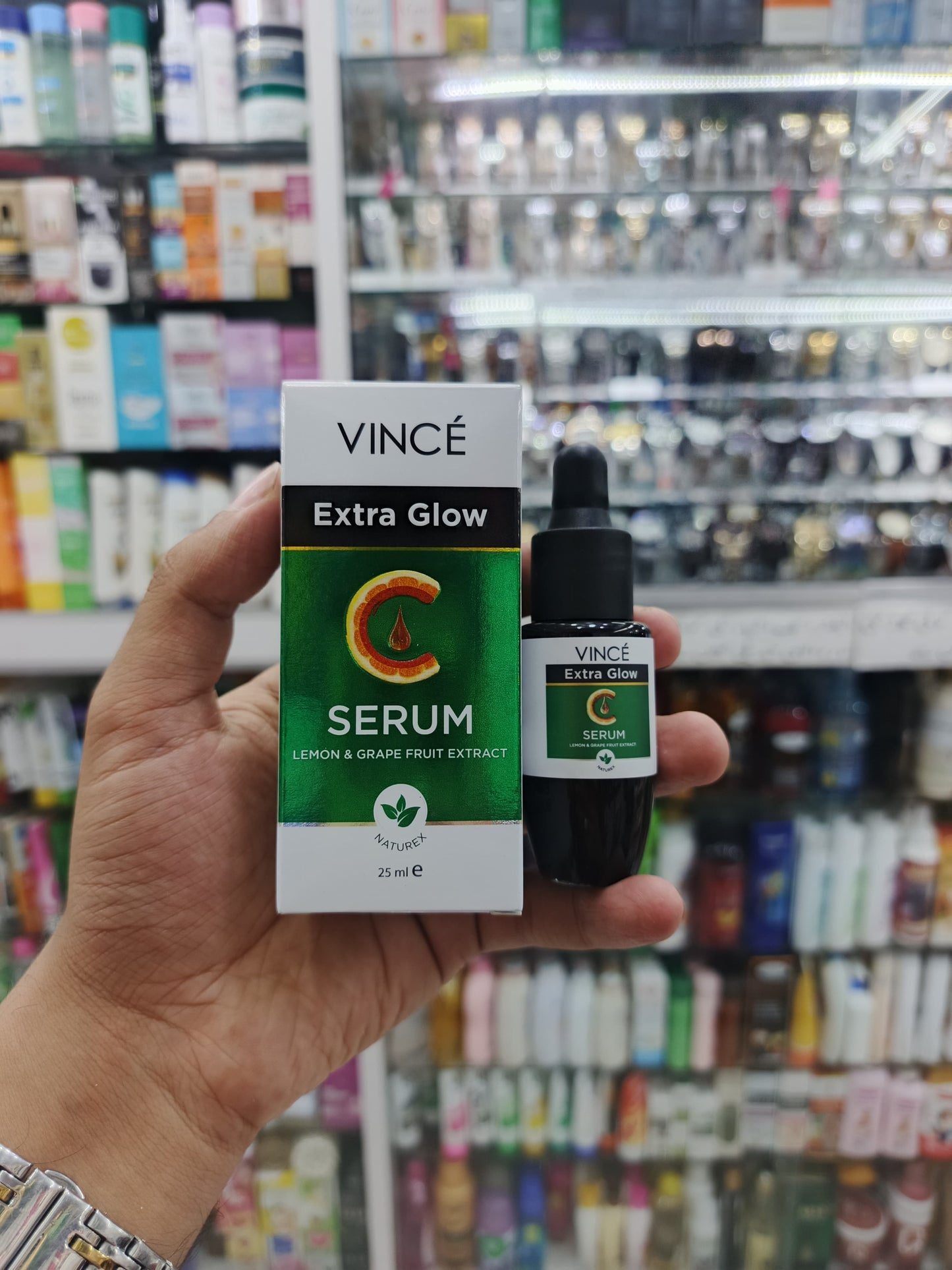 Vince, Extra glow lemon & grape face serum, 25ml