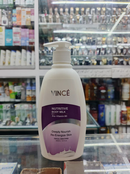Vince, Nutritive body milk, cleansing milk, 300ml