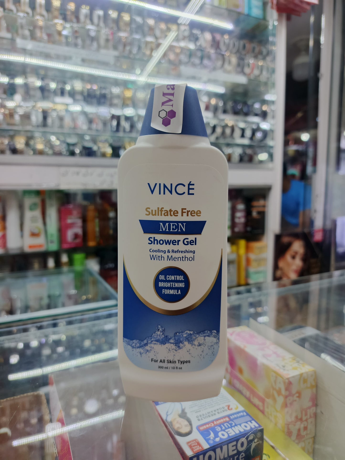 Vince, Men shower gel with menthol, 300ml