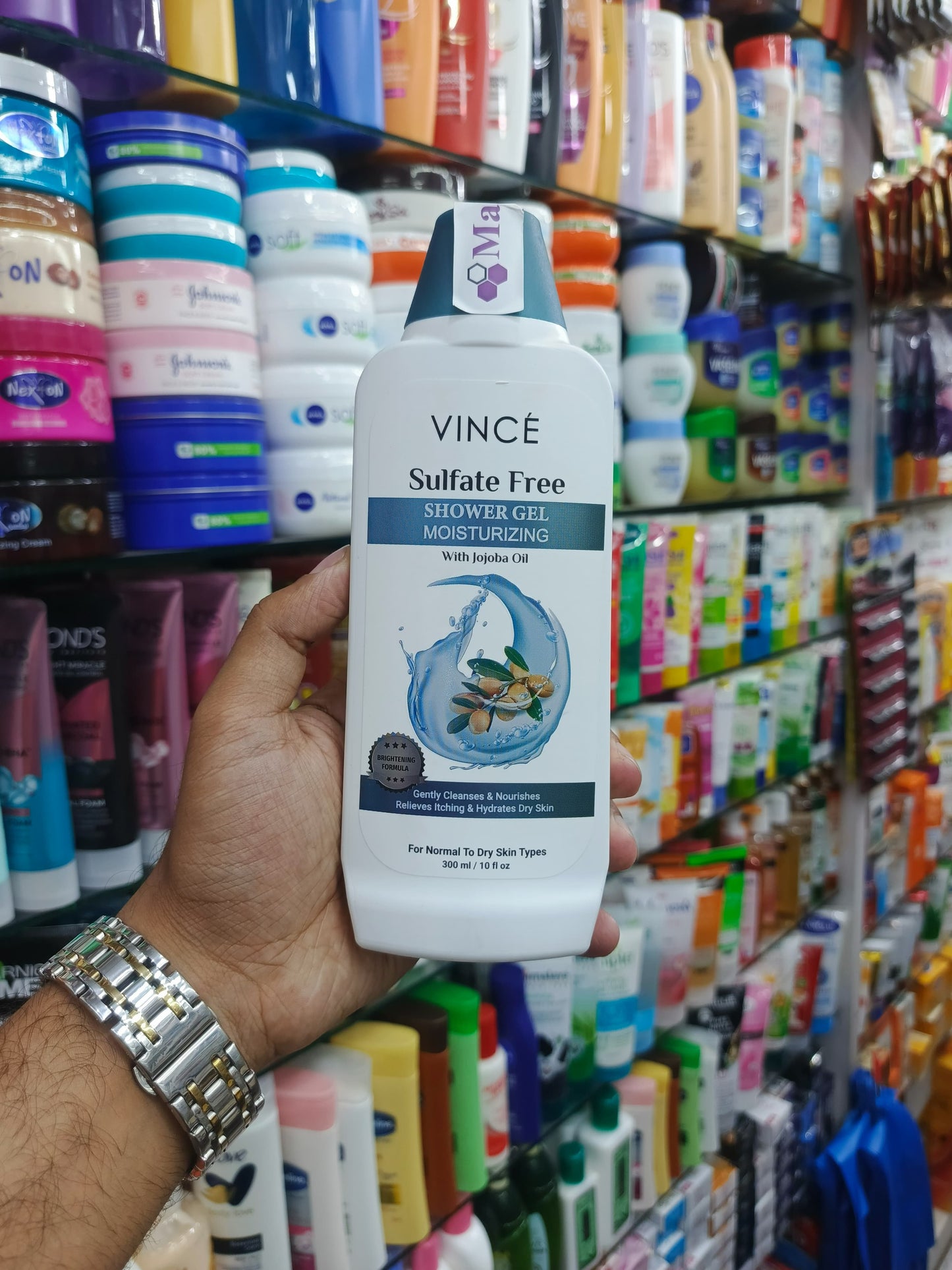 Vince, Moisturizing shower gel with jojoba oil, 300ml