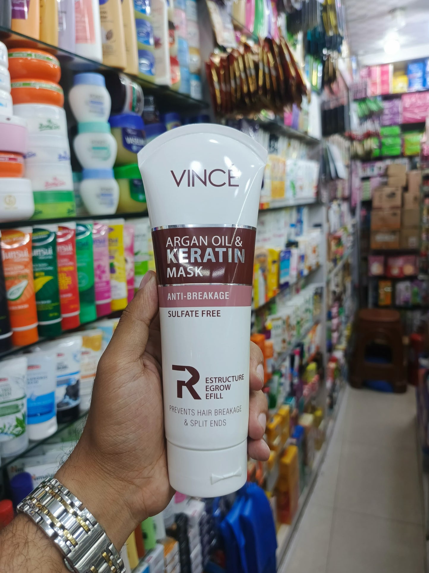 Vince, Argan oil & keratin hair mask, sulphate free