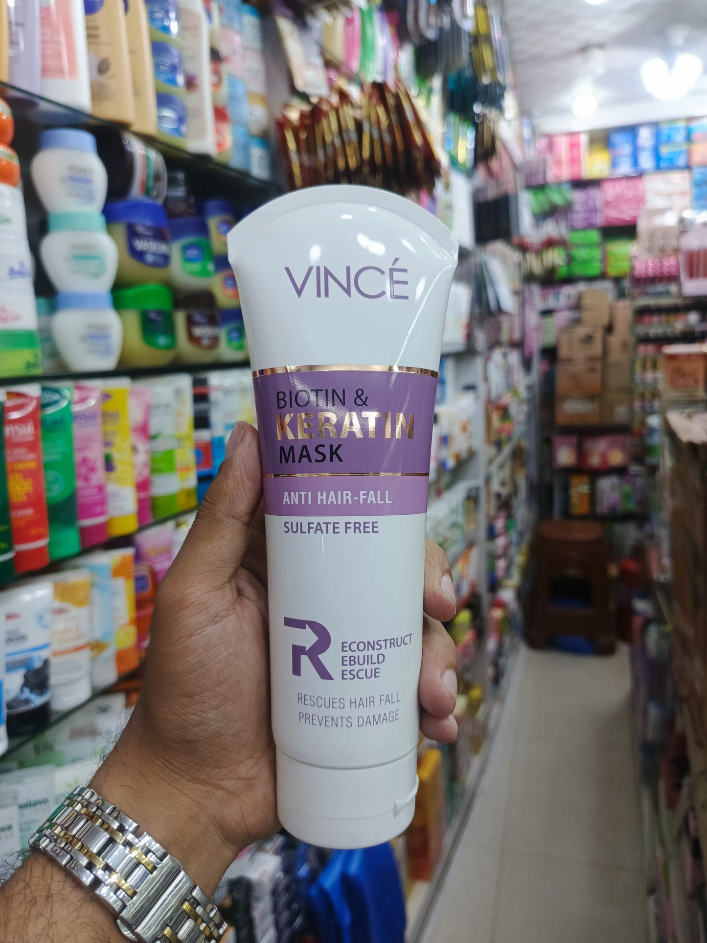 Vince, Biotin & keratin hair mask, sulphate free
