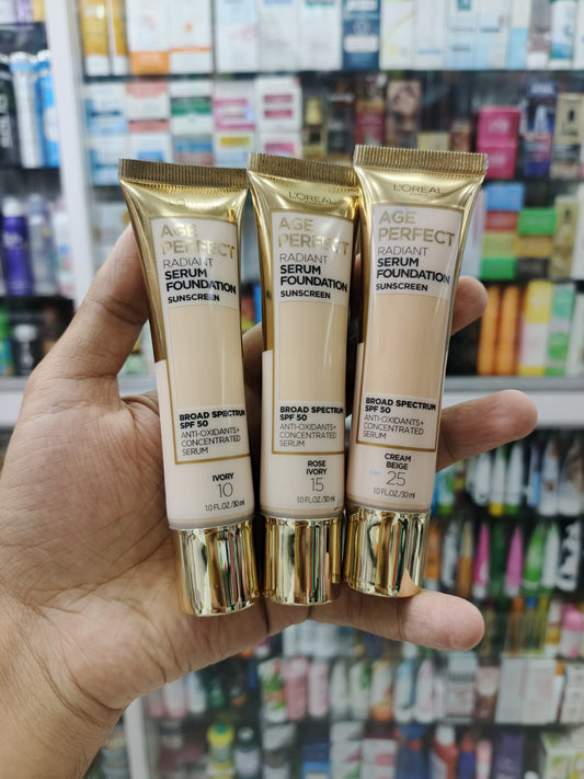 Loreal, Age perfect serum foundation, 30ml
