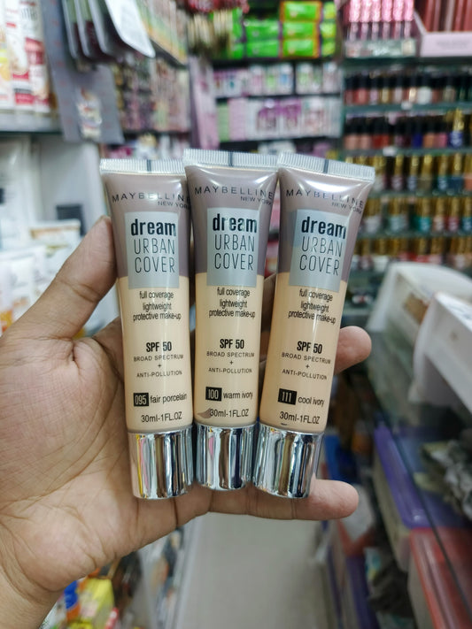 Maybelline,Dream urban cover foundation with SPF-50, 30ml