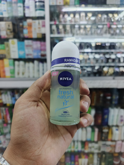 Nivea, Fresh natural, deodrant, rollon, 50ml