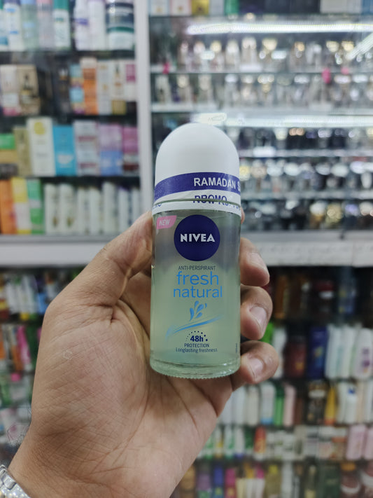 Nivea, Fresh natural, deodrant, rollon, 50ml