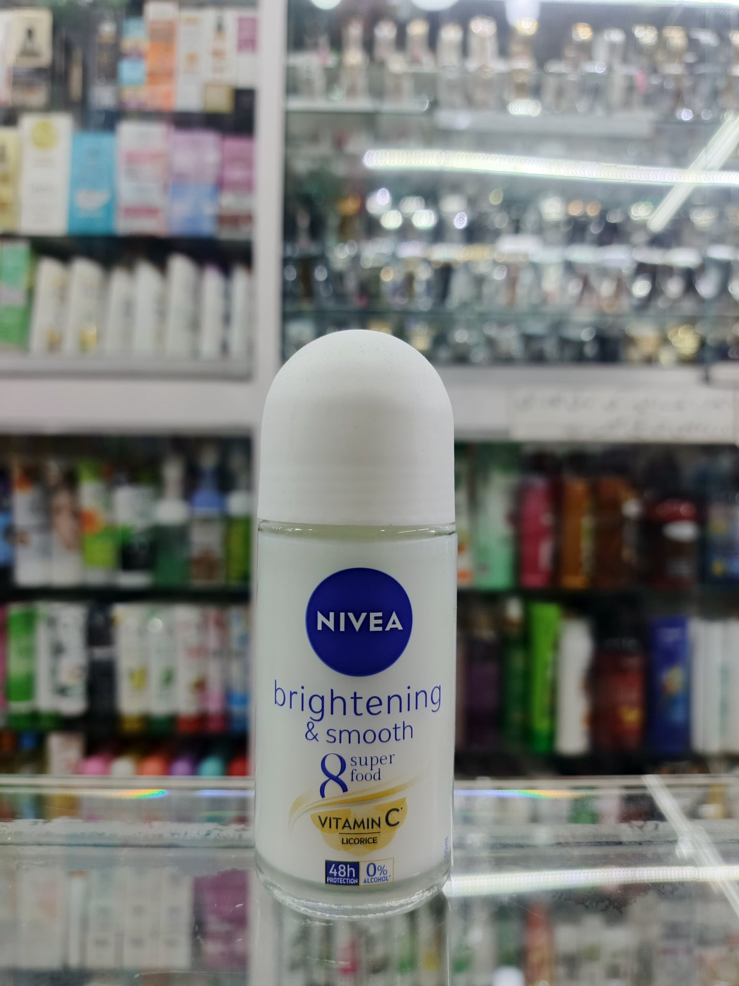 Nivea, Brightening & smooth, Vitamin C, deodrant, rollon, 50ml