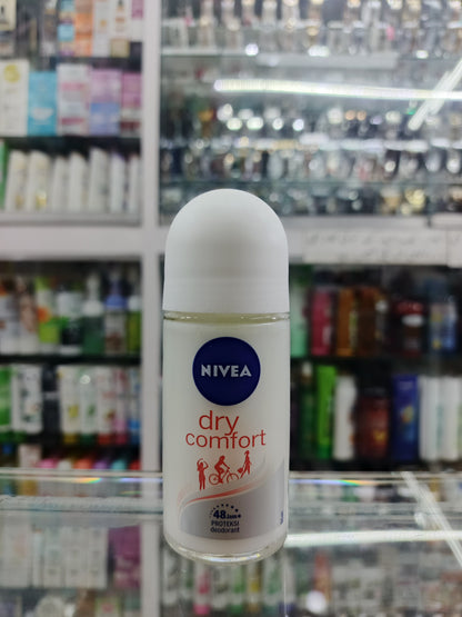 Nivea, Dry comfort red, deodrant, rollon, 50ml