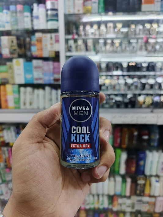 Nivea MEN, Cool kick, cool active, deodrant, rollon, 50ml