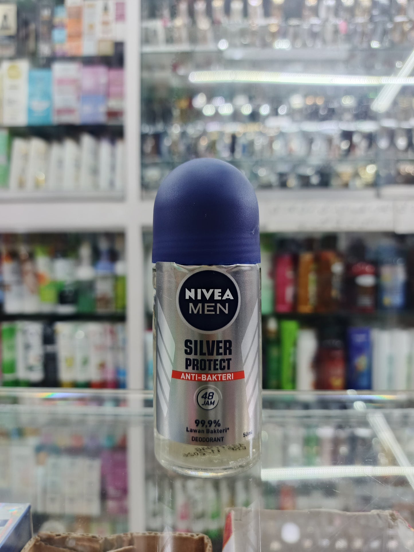 Nivea MEN, Silver protect, anti bacterial, deodrant, rollon, 50ml
