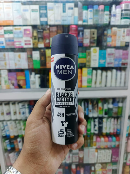 Nivea MEN, Black & white invisible original, deodrant, body spary, 150ml