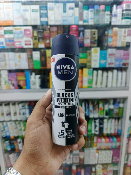 Nivea MEN, Black & white invisible original, deodrant, body spary, 150ml