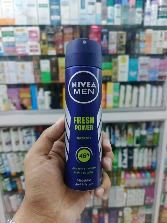 Nivea MEN, Fresh power, deodrant, body spray, 150ml