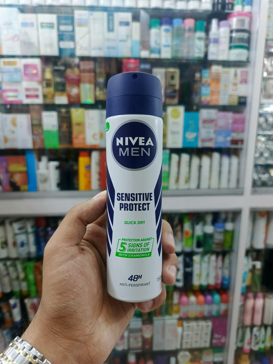 Nivea MEN, Sensitive protect, deodrant, body spray, 150ml