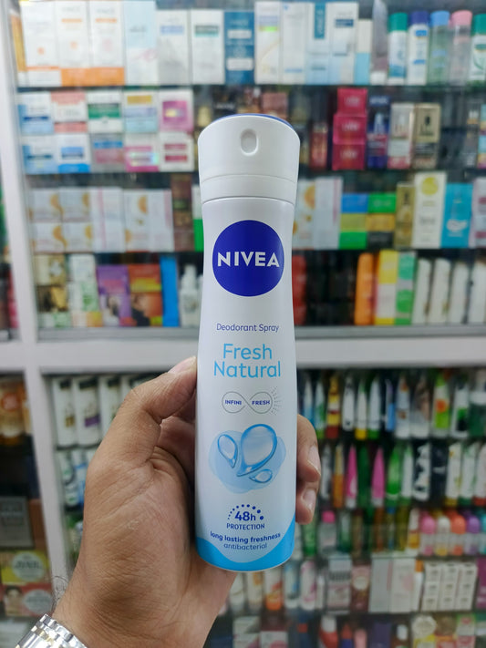 Nivea, Fresh natural, deodrant, body spray, 150ml