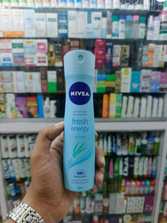 Nivea, Fresh energy, deodrant, body spray, 150ml