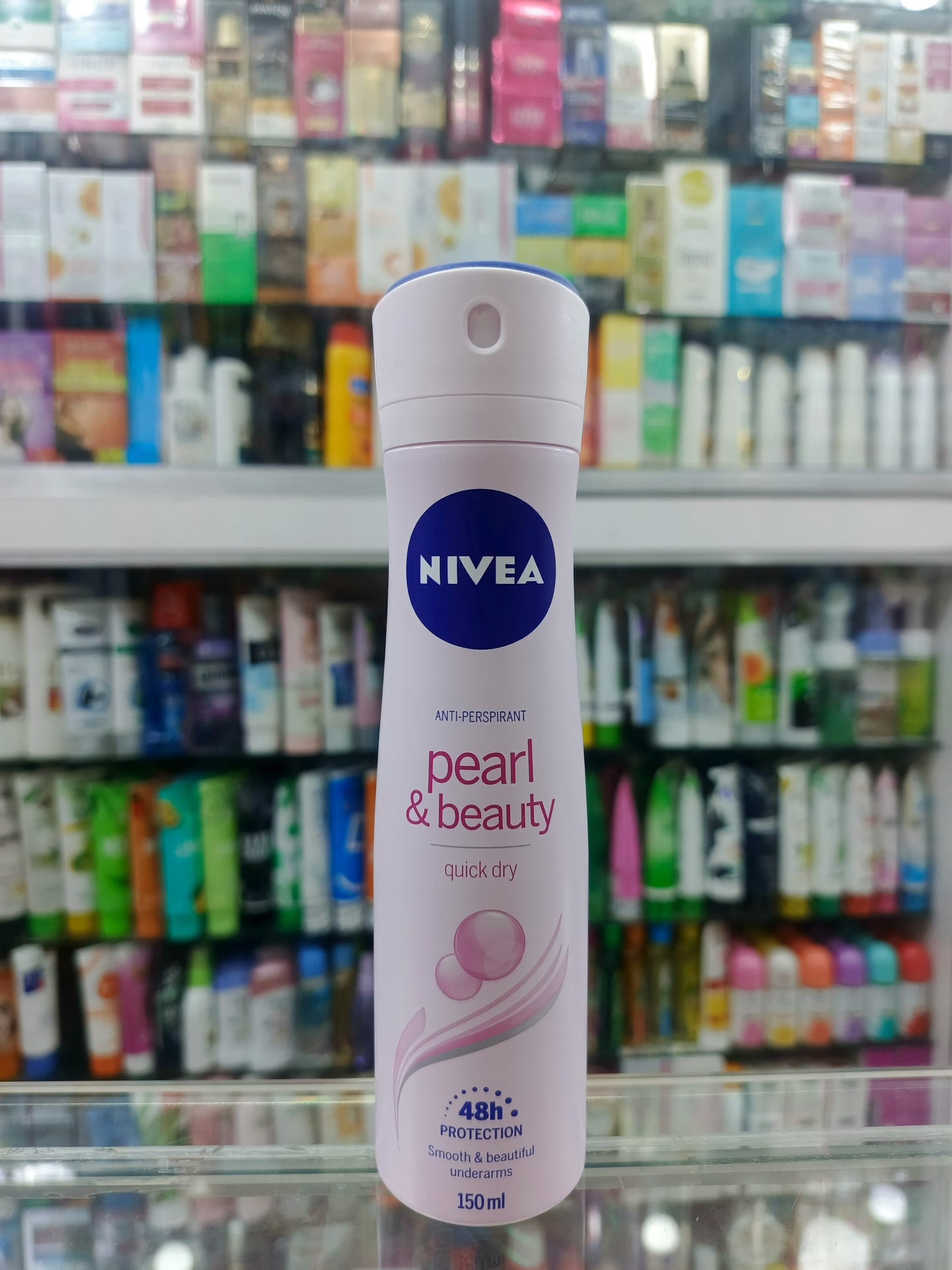 Nivea, Pearl & beauty quick dry, deodrant, body spray, 150ml